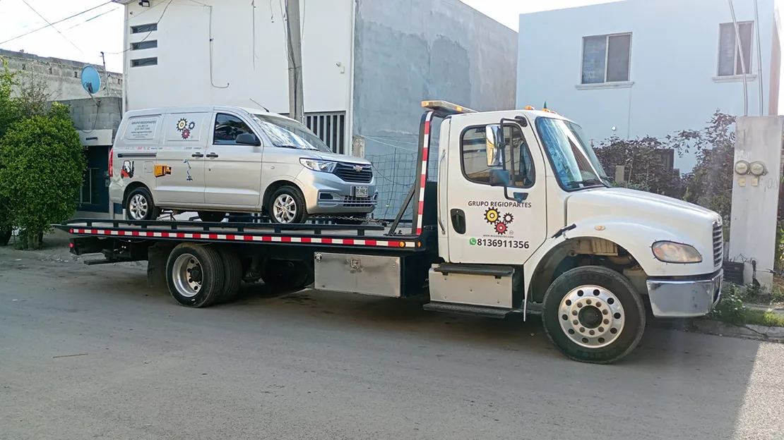 Traslado de equipo industrial