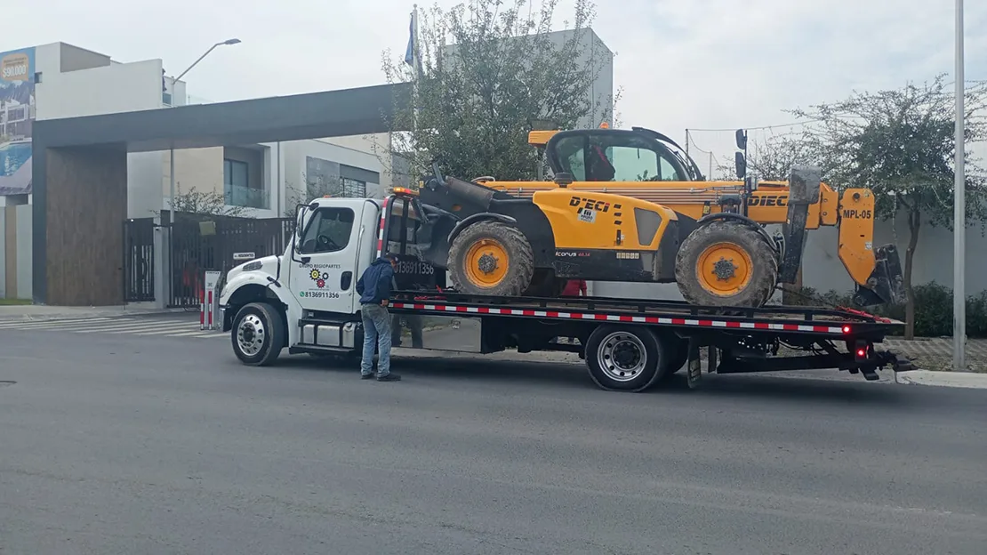 Grúa para carga pesada