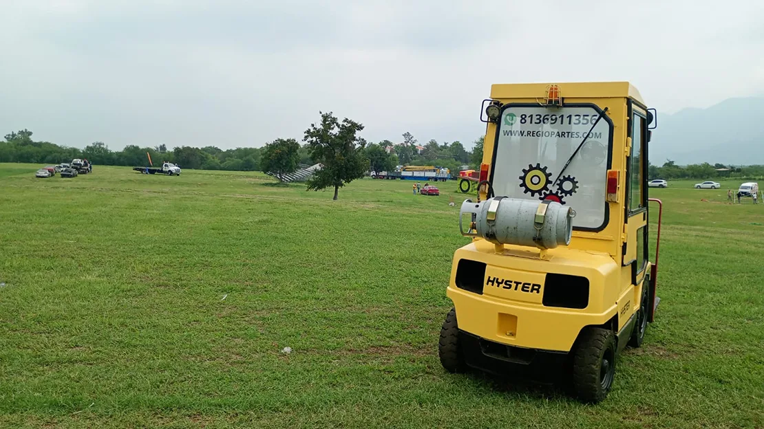 Montacargas para carga y descarga
